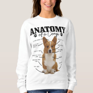 Sweatshirt Anatomie D'Un Corgi Funny Mignonne Chien Corgi Mam