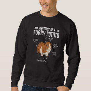 Sweatshirt Anatomie d'un graphique de cobaye propriétaire ani