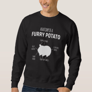 Sweatshirt Anatomie D'Une Pomme De Terre Furie Cochon De Guin