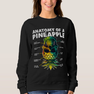 Sweatshirt Anatomy of a Pineapple Upside Down Pineapple Swing
