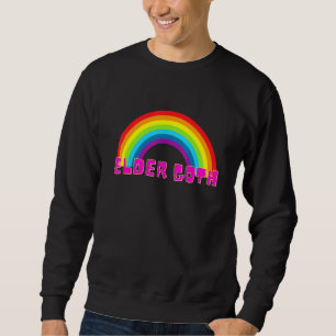 Sweatshirt Ancien Goth Gothique Arc-en-ciel