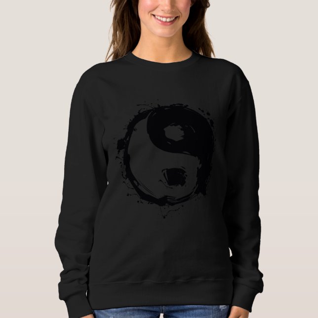 Sweatshirt Ancient Chinese Religion Tao Dao Taoist Tai Chi (Devant)