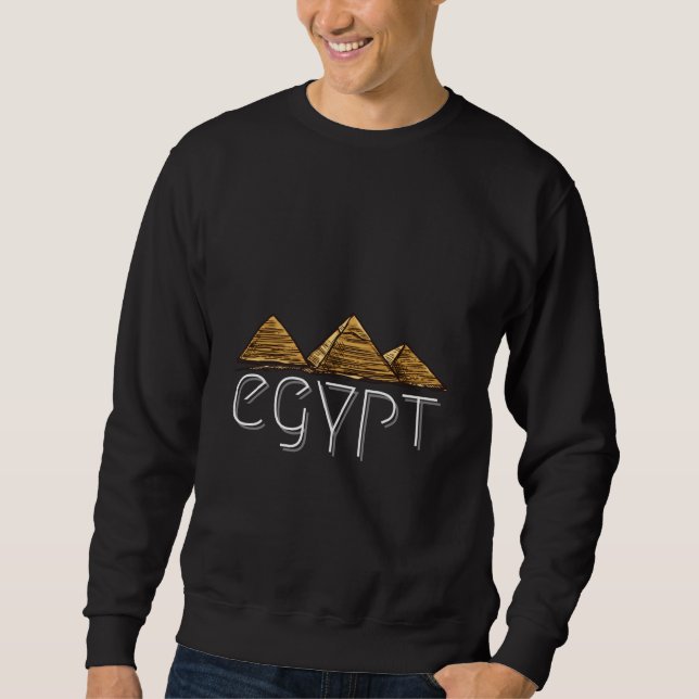 Sweatshirt Ancient Egyptian Pyramid T Shirt (Devant)