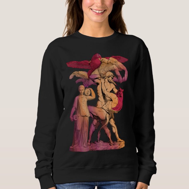 Sweatshirt Ancient Greek History | Heritage of Civilization (Devant)