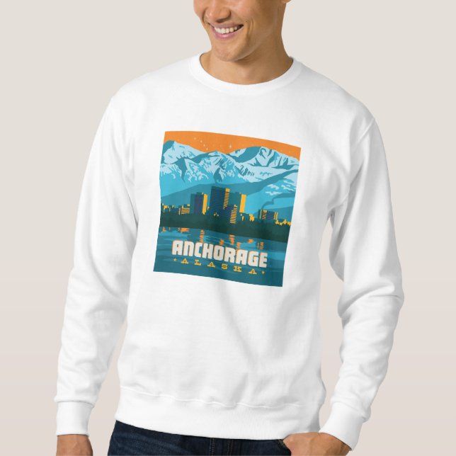 Sweatshirt Ancrage, Alaska (Devant)