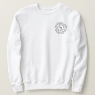 Sweatshirt Ancrage personnalisé du capitaine et du nom du ba