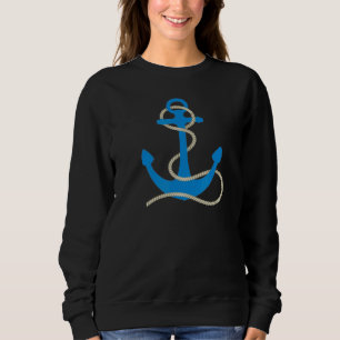Sweatshirt Ancre Pour Bateaux De Mer & Océan