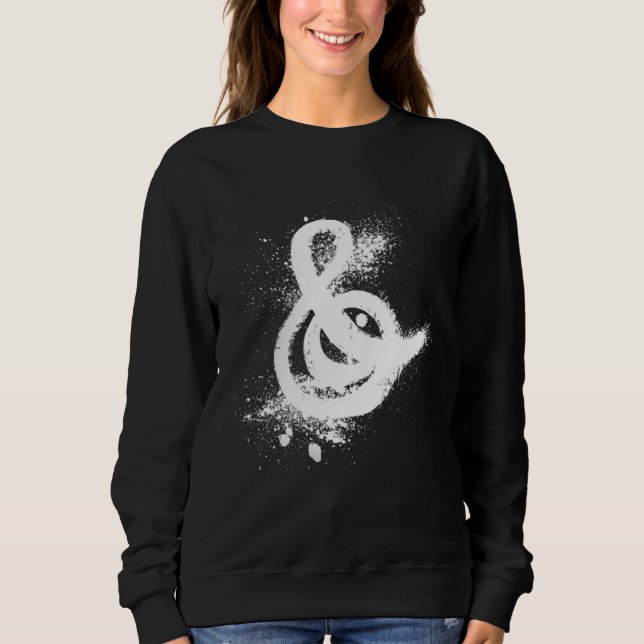 Sweatshirt And Ampersand Women s Empowerment Symbol (Devant)