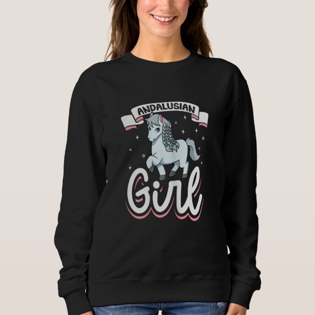 Sweatshirt Andalusian Girl (Devant)