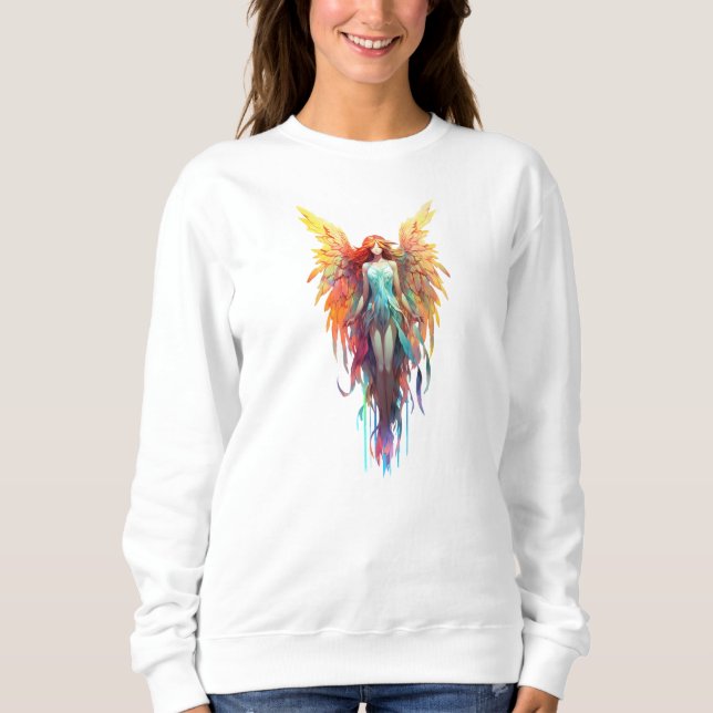Sweatshirt Ange de feu (Devant)