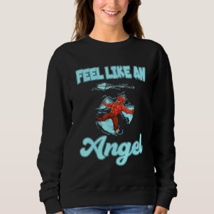 Sweatshirt Angel Devil Neige Pour Tous Ceux Qui Aiment La Nei