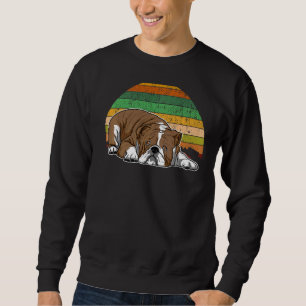 Sweatshirt Anglais Bulldog Chien race 110