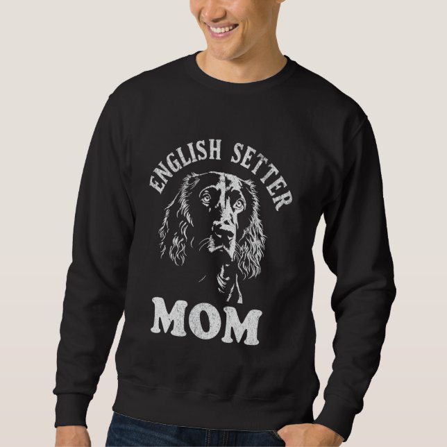 Sweatshirt Anglais Setter Maman 1 (Devant)