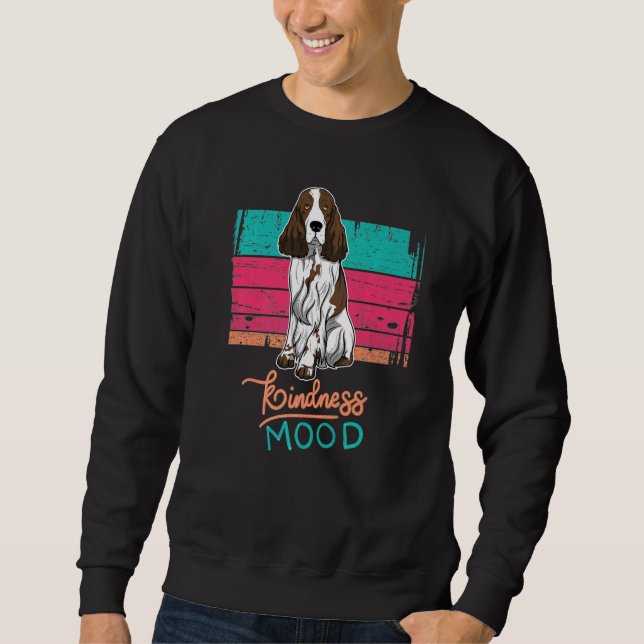 Sweatshirt Anglais Springer Spaniel Chien race 88 (Devant)