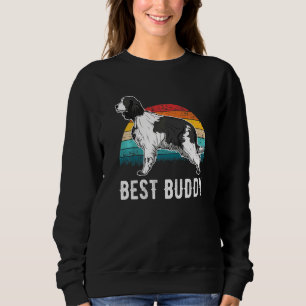 Sweatshirt Anglais Springer Spaniel Dog Sunset