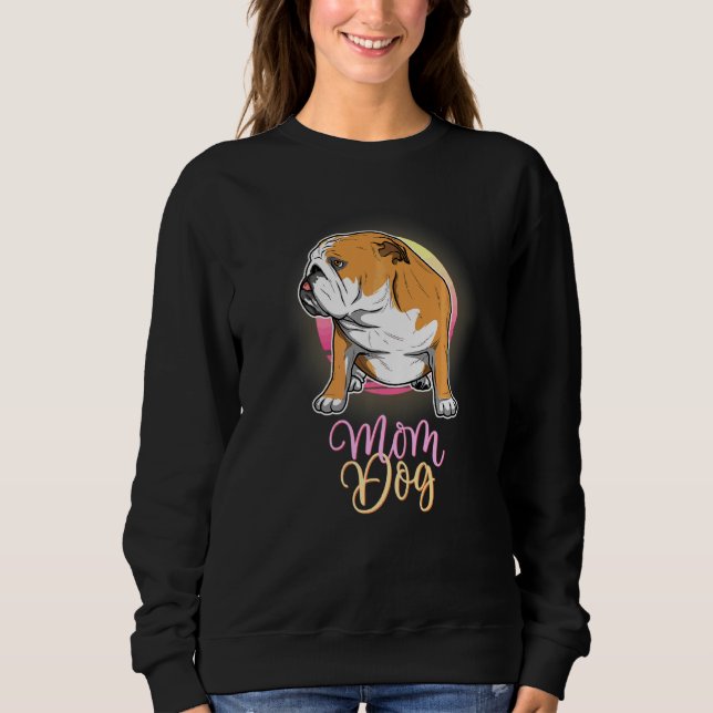 Sweatshirt Anglais Vintage Bulldog 11 (Devant)