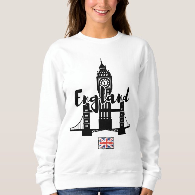 Sweatshirt Angleterre (Devant)