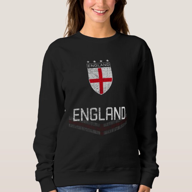 Sweatshirt Angleterre Drapeau Anglais Amateurs de fierté (Devant)