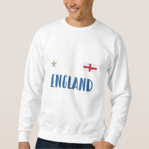 Sweatshirt Angleterre Fan Shirt Anglais Drapeau