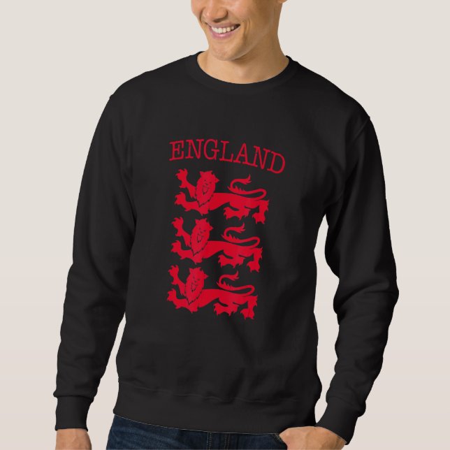 Sweatshirt Angleterre Nation Pride désistée Anglais (Devant)