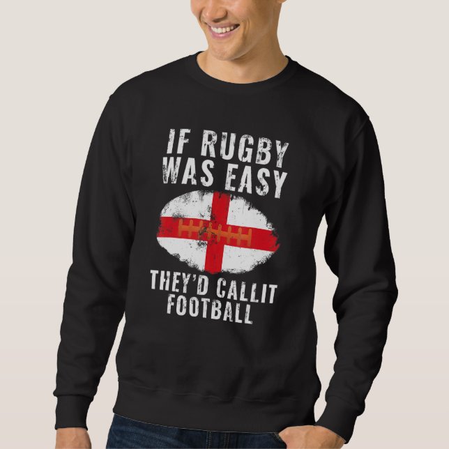 Sweatshirt Angleterre Rugby Les Lions (Devant)