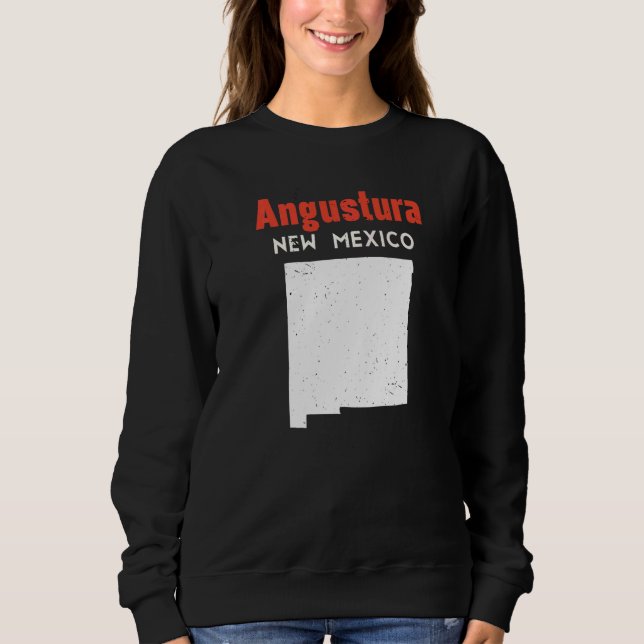 Sweatshirt Angustura USA State America Travel New Mexican New (Devant)