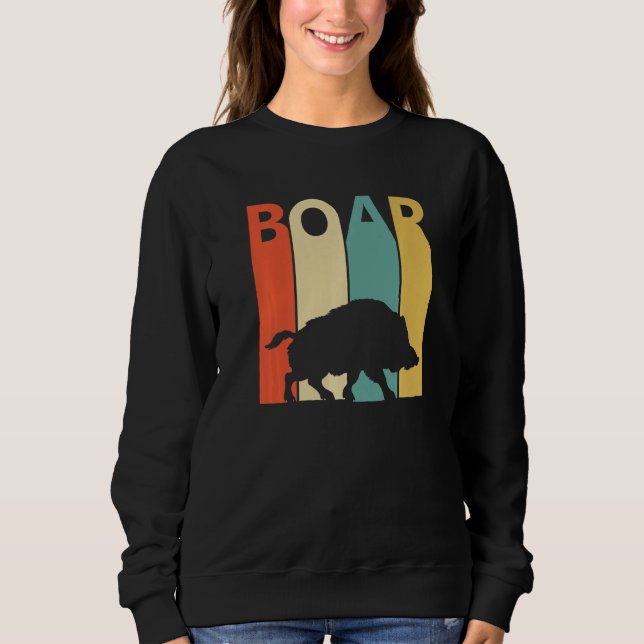 Sweatshirt Animal de sanglier (Devant)