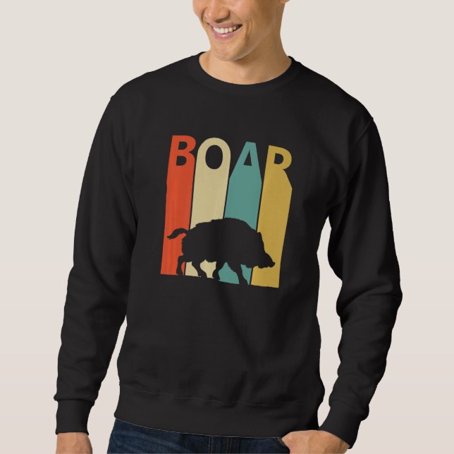 Sweatshirt Animal de sanglier (Devant)