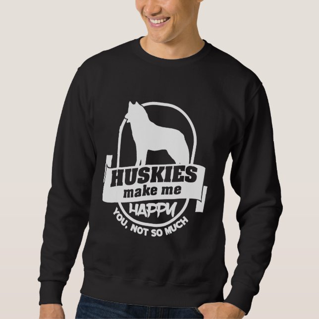 Sweatshirt Animal Husky (Devant)