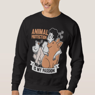 Sweatshirt Animaux au-dessus des gens Animaux Activistes Seco