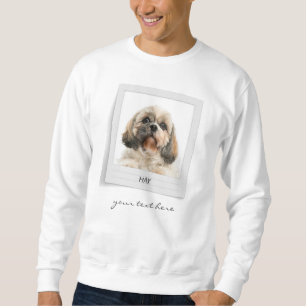 Sweatshirt Animaux de compagnie Anniversaire Chien photo Cadr