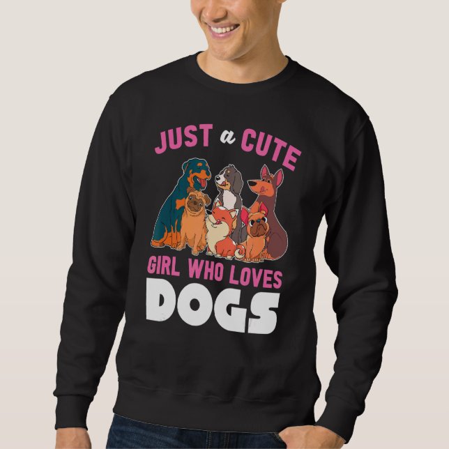 Sweatshirt Animaux de compagnie Chien filles Chien femmes Pro (Devant)