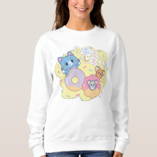 Sweatshirt Anime Donut délice avec Tom, Jerry et Tuffy