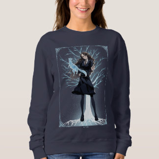 Sweatshirt Anime le Patronus loutre d'Hermione Granger