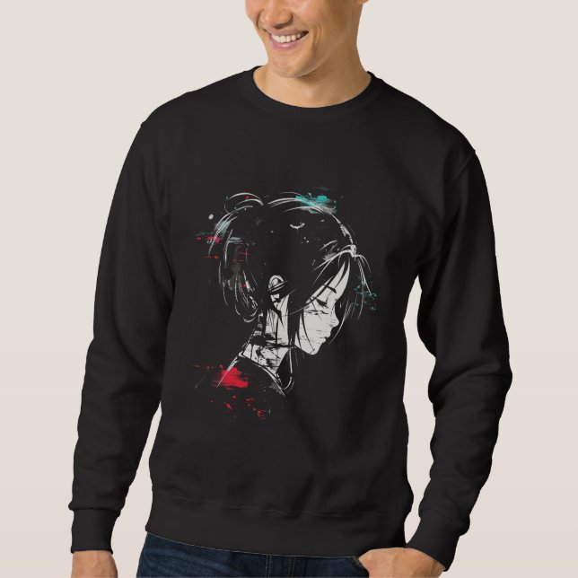 Sweatshirt Anime Manga Graphic Art Anime (Devant)