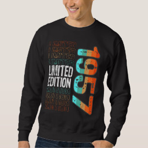 Sweatshirt Année de naissance vintage Retro 1957