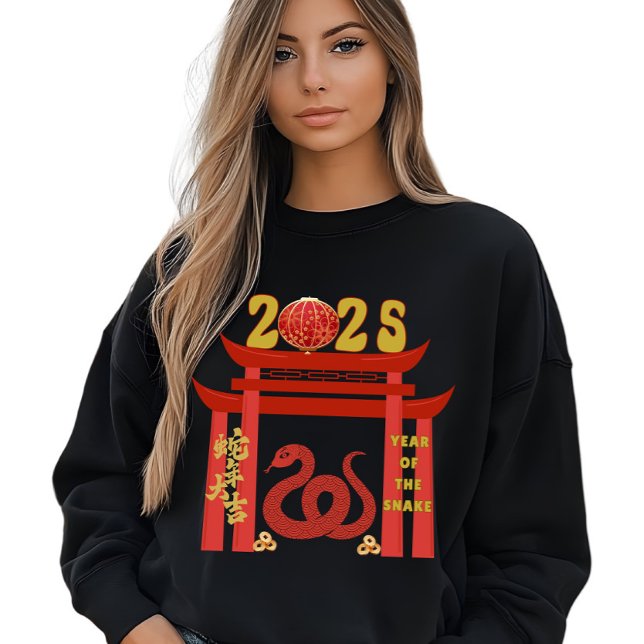 Sweatshirt Année du serpent 2025 (Créateur téléchargé)