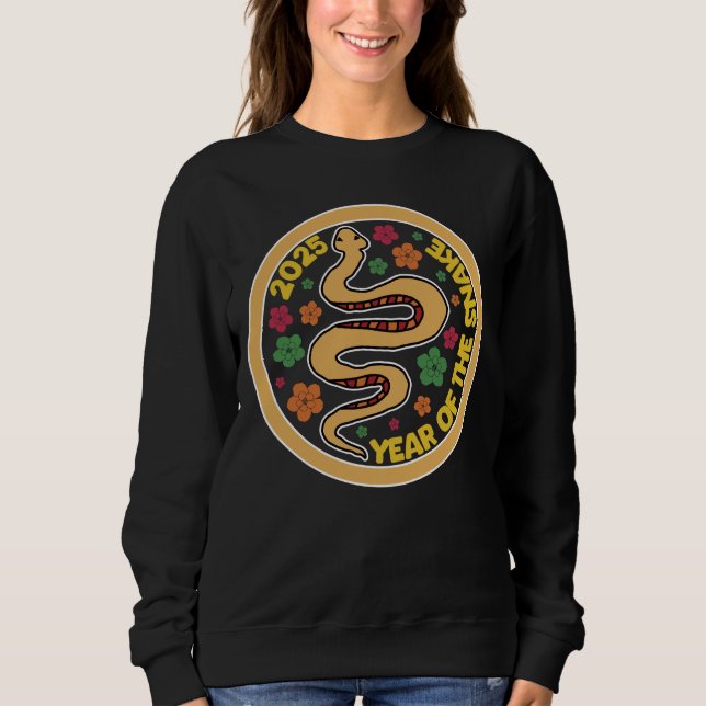 Sweatshirt Année Du Serpent 2025 #1 (Devant)