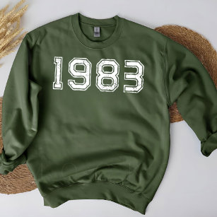 Sweatshirt Anniversaire 1983 40e cadeau Vintage