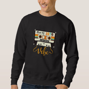 Sweatshirt anniversaire De 46 Ans Meilleur De 1976 Bande De C