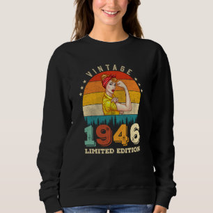 Sweatshirt anniversaire de 79 ans 1946 Vintage 79e anniversai