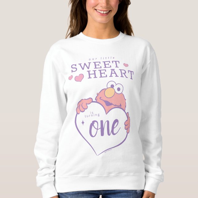 Sweatshirt Anniversaire de notre chéri Elmo (Devant)
