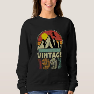 Sweatshirt Anniversaire Né En 1993 Vintage
