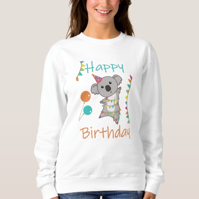 Sweatshirt Anniversaire Unique Souhaite Joyeux Anniversaire P (Devant)