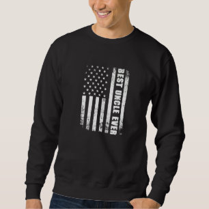 Sweatshirt Annonce de grossesse du meilleur oncle jamais amér