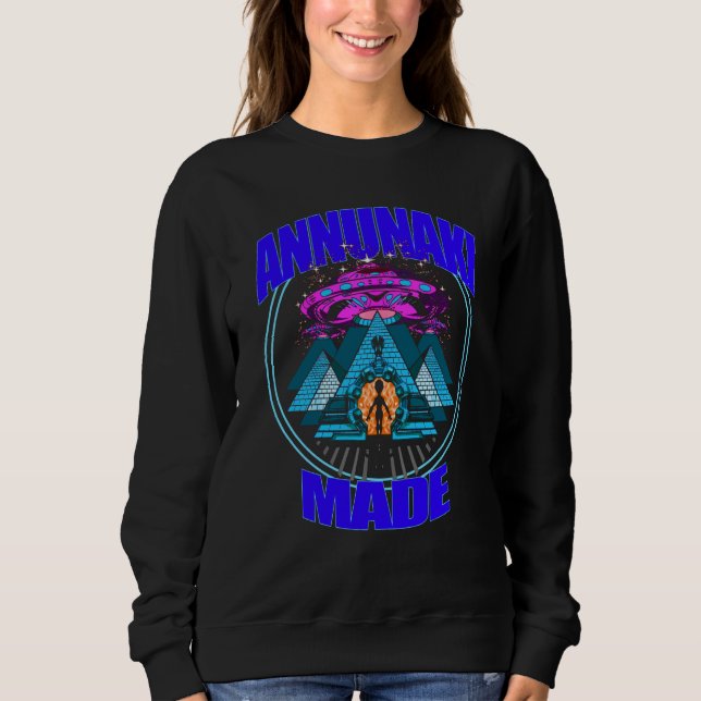 Sweatshirt Annunaki Descendant Sumerian Alien Gods (Devant)