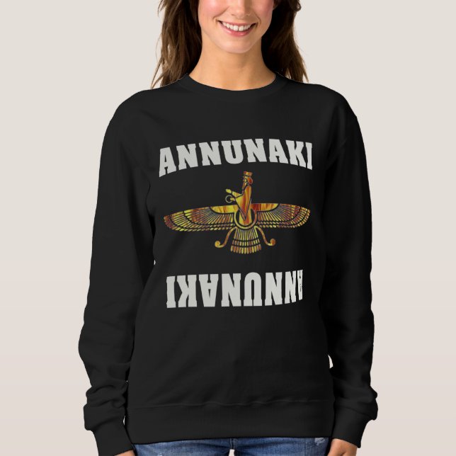 Sweatshirt Annunaki Hidden Planet X Alien Earth Council Symbo (Devant)