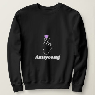 Sweatshirt annyeong cute shirt