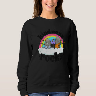 Sweatshirt Anti-Bullying Rainbow Hippie Music Teacher Kindnes