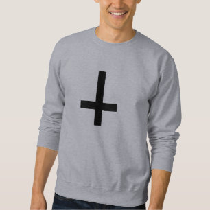 Sweatshirt Antichriste croisé